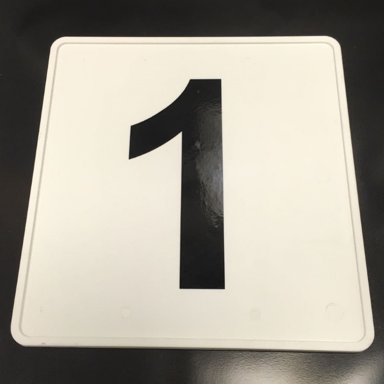 White Number Boards 2